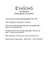 Download a PDF of The Evasons' introduction